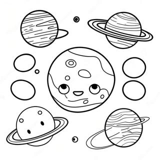 Dwarf Planets Coloring Page 9860-7934