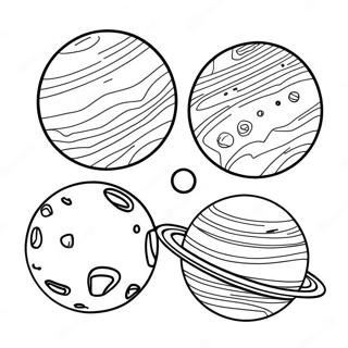 Dwarf Planets Coloring Page 9860-7935