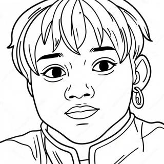 Juice Wrld Coloring Page 9870-7958