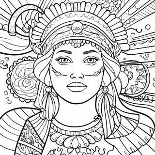 Hispanic Heritage Coloring Pages