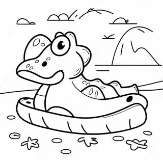 Crocs Coloring Pages