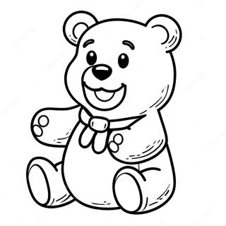 Gummy Bear Coloring Pages