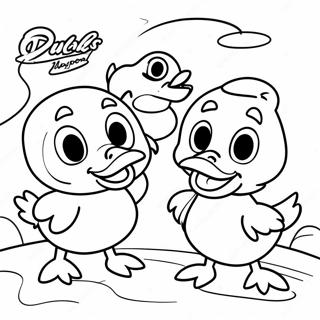 Ducktales Coloring Pages